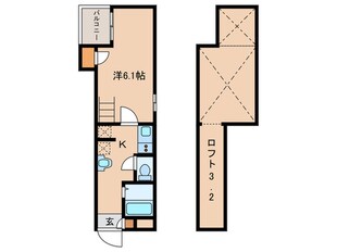 ノルデスタ小金井の物件間取画像